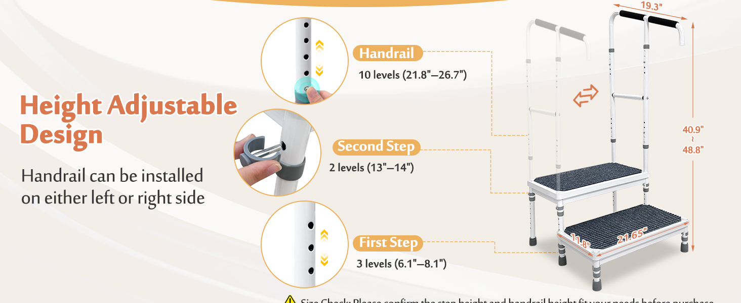 Height Adjustable Design
