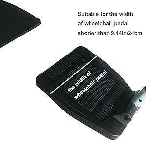 How to measure the size of the pedal